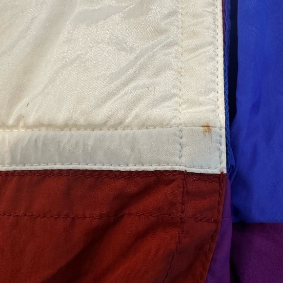 VTG  80s/90s Head Sportswear Ski Jacket Womens Sz10 Rainbow Color Block Pullover - Picture 11 of 16